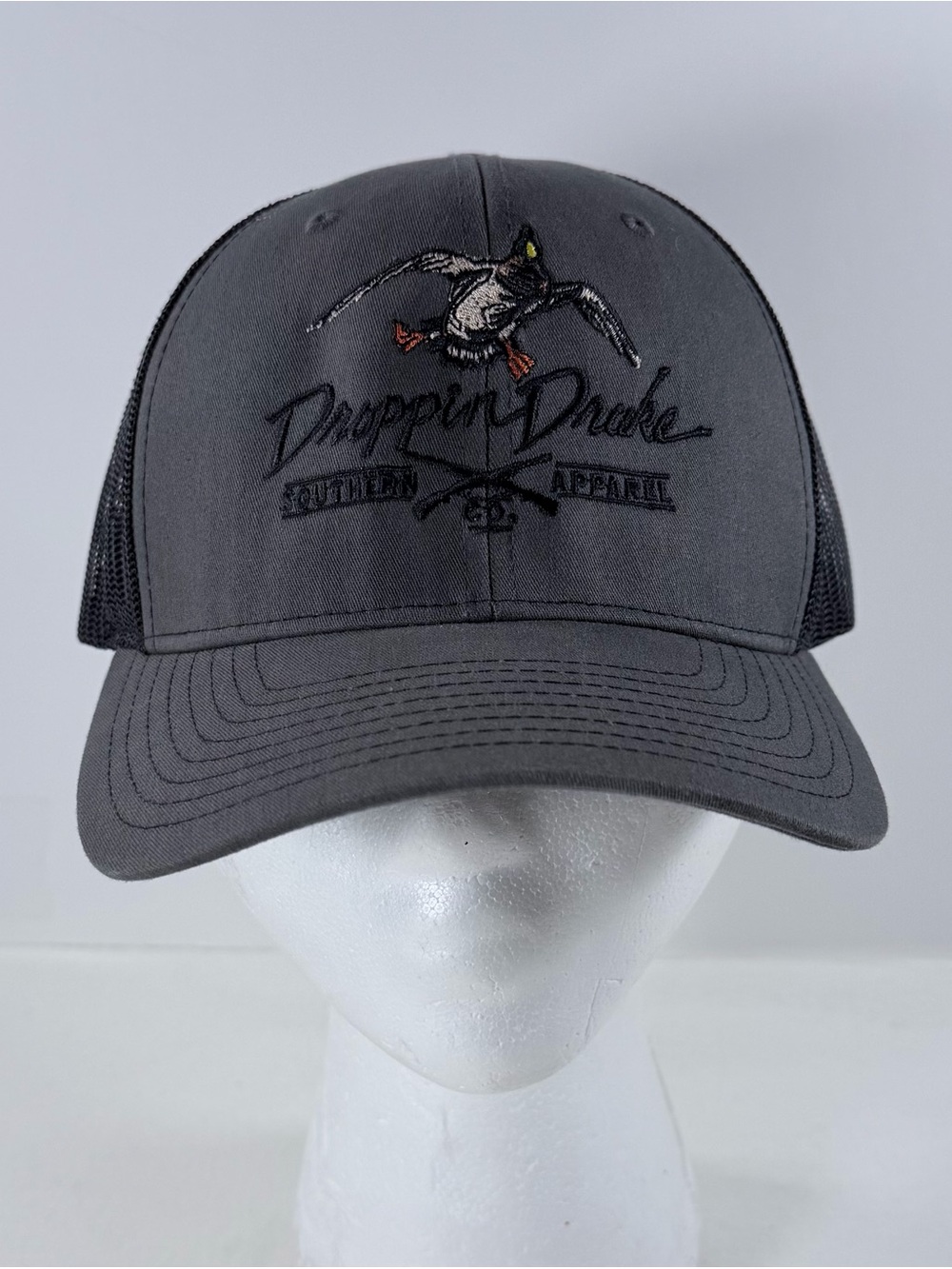 Droppin Drake Southern Apparel Company Mesh Trucker Hat Snapback Hunting Fishing
